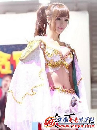 女神叶梓萱亮相ChinaJoy 诱惑装扮吸引无数宅男