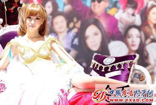 女神叶梓萱亮相ChinaJoy 诱惑装扮吸引无数宅男